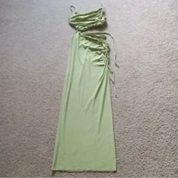 Bec + Bridge DILKON MAXI DRESS Lime - Picture 2 of 5